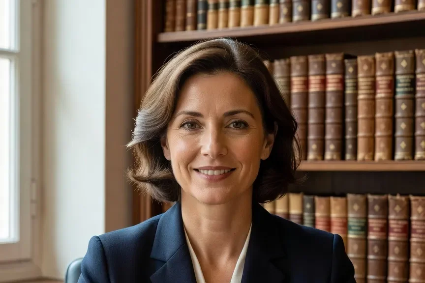 Portrait de Dr. Sophie Marchand, spécialiste du romantisme littéraire